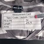 Wet Seal Y2K Vintage Top Gray White‎ XL Photo 6