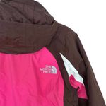 The North Face  Hyvent 3 in 1 Pink Brown Jacket Sz M Photo 5
