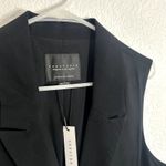 Sanctuary Relaxed Modern Vest Womens Size Large Black NWT Photo 1