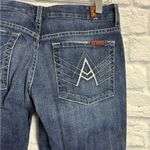 7 For All Mankind Women's Jeans 'A' Pocket Bootcut Flare Low Rise Size 27 Y2K Photo 6
