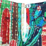 Orientique Naturally Australian Dress Size Large Red Floral A Photo 5