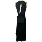 CHRISTOPHER ESBER Chlorophyte Ore Gown in Black 0 New Womens sheer Long Dress Photo 6