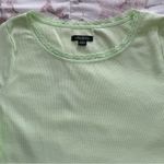 Wild Fable neon green ribbed lace trim long sleeve top, size S crewneck colorful Photo 13