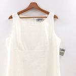 Kasper Textured Leaf Jacquard Embroid Vanilla Ice Dress 16 Photo 3