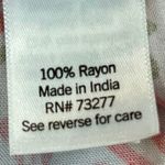 Croft & Barrow Floral Short Sleeve Button Up Petite Large Photo 8