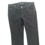 Chico's  Black Straight Leg‎ Jeans Comfort Stretch Denim Size 0 Short Photo 1