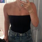 Double Zero Navy Strapless Bodysuit Photo 0