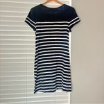 Ralph Lauren  Crew Neck Tennis Dress Women’s Navy Blue White Striped Size L Photo 1