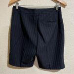 EP Pro black blue pinstripe golf shorts Size 8 Photo 1