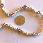 Puka Shell Beaded Shell Chips Boho Necklace Photo 1
