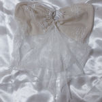 Princess Polly  Lace Strapless Keyhole Top Photo 0