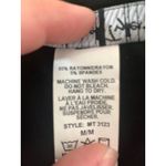 Michael Tyler medium gray black dress unique asym dark dist Photo 3