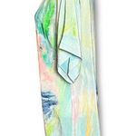 Anthropologie Maeve Women's Claire Desjardins Tunic Mini Dress 100% Silk Size XS Photo 4