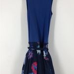 Aeropostale 🌺  Stretch navy blue floral tank DRESS 🌺 Photo 2