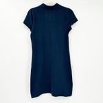 Abercrombie & Fitch  Womens Y2K Preppy Short Sleeve‎ Polo Shirt Dress Size L Navy Photo 6