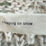 Anthropologie Anthro Sleeping on Snow Floral Cardigan Sweater Small Ivory Wool Alpaca Mohair Photo 9