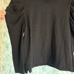 Cuyana French Terry Puff Sleeve Sweatshirt Photo 2