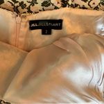 Jill Stuart JILL  BLUSH FLORAL JACQUARD HIGH LOW FORMAL DRESS - SIZE 2 PROM Photo 9
