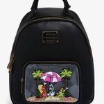 Lounge Fly Disney Three Caballeros Beach Sand Donald Duck backpack palm tree NWOT Photo 0