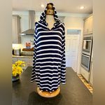 Market & Spruce  Milania French Terry Curved Hem Hoodie Photo 1