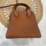 Vince Camuto  Suni Crossbody Satchen Bag in Stable Brown Leather Photo 5