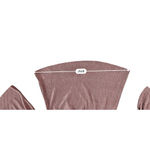 Deletta  Anthropologie Vascanes Plisse Pink Off The Shoulder Pleated Blouse SMALL Photo 6