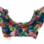 Vera Bradley  Swim Layla Off Shoulder Bikini Top Beach Swimsuit Floral Small NWT Photo 6