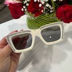 Jimmy Choo megs ivory crystals Sunglasses🤍 Photo 13