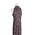 Molly Bracken  -Printed Halter Neck Hi-Low Midi Dress Sz M Photo 7