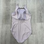 Calia Lilac Open Back High Neck Swimsuit Photo 3