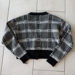 Princess Polly  Monochrome Checkered Cardigan Photo 2