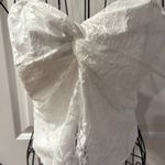 Lace trim Henley Cami from TikTok shop White Size L Photo 2