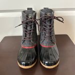 BASS Harlequin Waterproof Duck Boot Women’s Size 8 Gray Photo 2