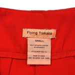 Flying Tomato Red Belted Wide Leg Pants Size Small Photo 4