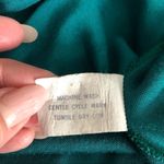 Vintage TOM BEZDUDA for Barad&Co, Saks Fifth Ave velvet home dress, green, S Green Size undefined Photo 8