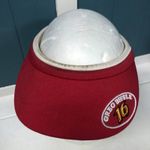 Vtg Nascar Chase Authentics Greg Biffle #16 red Visor Cap‎ w/ terry cloth Photo 1