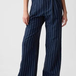 Gap  High Rise Linen-Cotton Trousers Photo 0