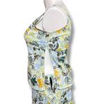 Aventura Clothing Womens Tank Top Skirt Matching Set Floral Print Size 14 Large Green Photo 8