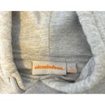 Nickelodeon Hoodie Pullover Gray 90s Cartoon Characters TV Show Sweatshirt Photo 6