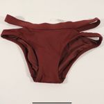 Seafolly NWOT  Brown Burgundy Bottoms Photo 3