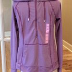 Tangerine Hoodie Pullover Deep Raspberry Zip Up Long Sleeve New Small Photo 0