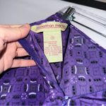 Jonathan Martin Boho Bandana‎ Print Purple Black White Skirt Lightweight  Photo 4