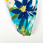 BEACH BETTY One Piece Tropical Floral Back Tie Built In Bra Swimsuit Medium Photo 10