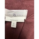 Lou & grey  Signature Soft Bohemian Rouge V Neck Long Sleeve Top Size S New Photo 1