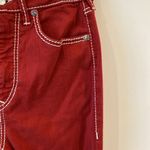 True Religion Jeans Red and White Stitch Vintage Red Size 29 RARE Photo 4