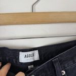 AGOLDE  Black Denim Parker Long Shorts Photo 2