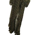 Caroline Constas Vivian Winter Rose 100% Silk V Photo 9