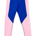 Cotopaxi  Women’s Haraka Leggings Large Cropped Athletic Activewear Pink Blue Photo 0