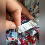 Poupette St. Barth Mini Skirt Lisa Panelled Blue Kookoo Bird Small/Medium Photo 5