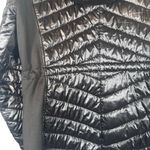 Marc New York Black Quilted High Neck Full Zipper Coat Women Sz L Photo 10